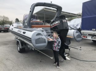 Inflatable sport RIB boat