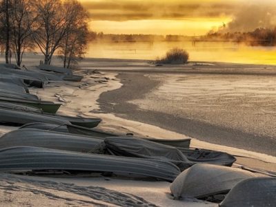 The procedure for properly winterizing a boat