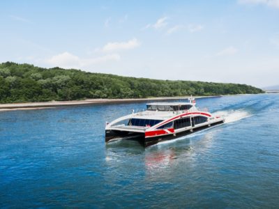 The catamaran on the line Vienna – Bratislava is preparing for a new season. It expects around 150,000 passengers