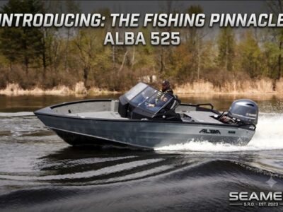 Introducing the Premium Aluminum Fishing Boat ALBA 525