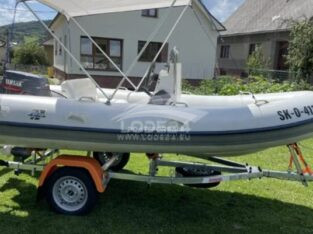 Inflatable motor boat